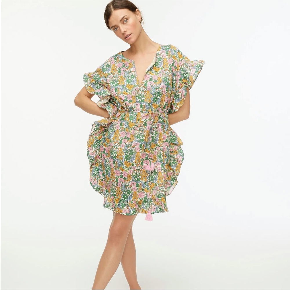 NWT jcrew liberty swim cover up